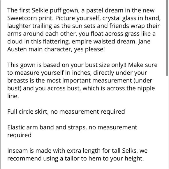 Selkie Sweetcorn Puff Pastel Ball Gown - Picture 13 of 16